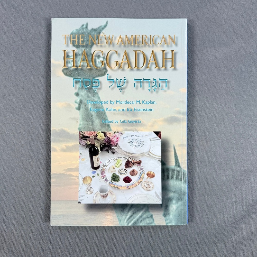 Mordecai Kaplan The New American Haggadah Paperback 1999 Revised Edition Judaica